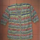 KNITTING PATTERN Knit Short Sleeve Cardigan Sweater 27