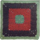 2 CROCHET PATTERN ONLY Square Trivet Hot Pad Mitt 6515