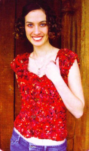 CROCHET PATTERN ONLY Sweater Shirt Top BOHO Hippy 930