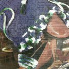 CROCHET PATTERN ONLY Shoe Bag Sachets Shaker Collar 20