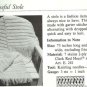 HOW TO Knitting Pattern Knit Stole Wrap Scarf 193 GIFT