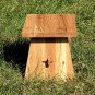Handmade Japanese Solid Oak Stool | Small Wooden Seat | Kids Bench | Minimalist Decor