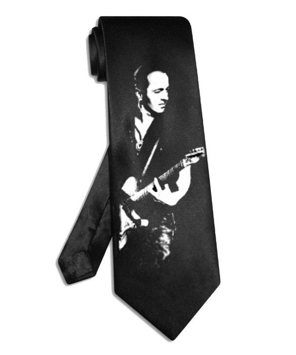 Joe Strummer The Clash tie black satin silk necktie