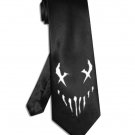 Mushroomhead skull tie black satin silk necktie