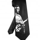 Paul Weller The Jam tie black satin silk necktie