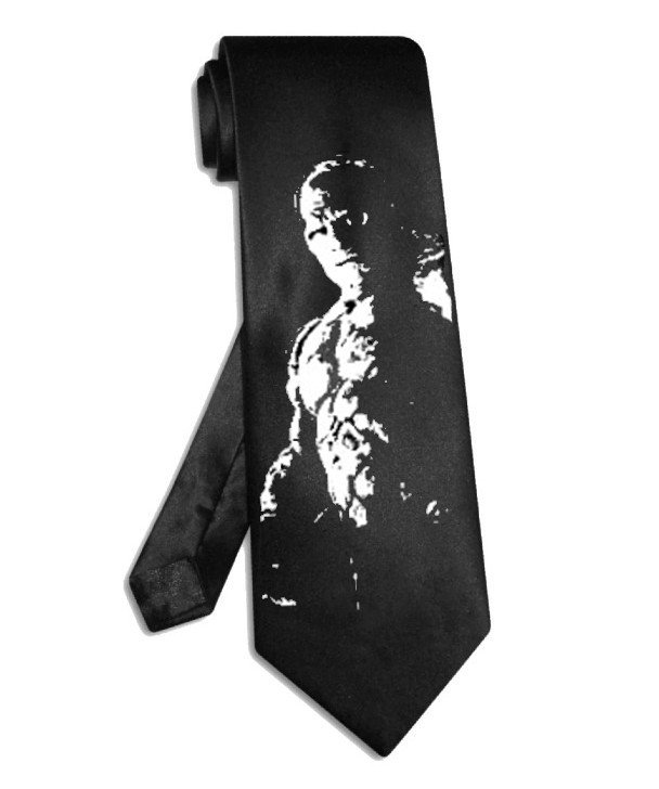 Fantastic Four The Thing tie black satin silk avenger superhero necktie