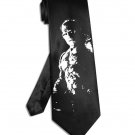 Fantastic Four The Thing tie black satin silk avenger superhero necktie