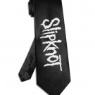Slipknot band logo tie black satin silk necktie