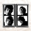 Bob Dylan Cigarette Case Metal Wallet Business ID Credit Card Money Clip Holder
