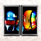 Daft Punk Cigarette Case Metal Wallet Business ID Credit Card Money Clip Holder