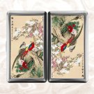 Chinese Traditional Bird and Flower Art Cigarette Case Card Holder