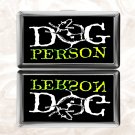 Dog Person Dog Lover Cigarette Case Metal Wallet Business ID Credit Card Money Clip Holder