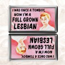 I Was Once A Tomboy Now I'm A Full Grown Lesbian Cigarette Case Card Holder