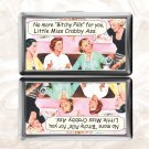 No More Bitchy Pills For You Little Miss Crabby Ass retro funny humor Cigarette Case Card Holder