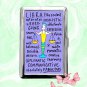Libra funny humor Astrology Zodiac Signs Cigarette Case Metal Credit Card Money Holder