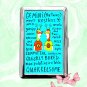 Astrology Zodiac Signs Gemini funny humor Cigarette Case Metal Credit Card Money Holder