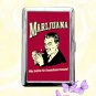 Marijuana Why Settle For Second Hand Smoke funny humor Cigarette Case Credit Card Holder