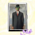 Rene Magritte The Son of Man Cigarette Case Metal Wallet ID Business Credit Card Money Holder