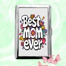 Best Mom Ever mother's day Cigarette Case Metal Wallet Business ID Credit Card Holder