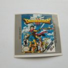 DRAGON WARRIOR III (USA) Game Boy / GameBoy COLOR GBC GB replacement Label