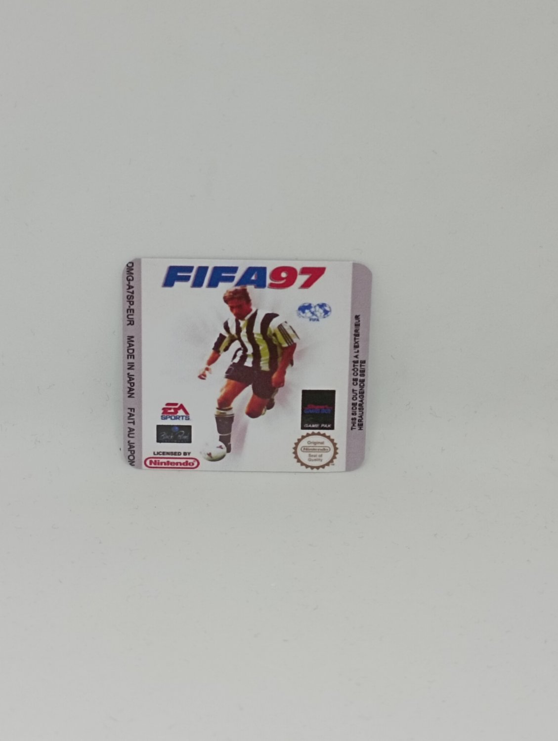 FIFA 97 (EUR) Game Boy / GameBoy GB replacement Label