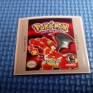 POKEMON RED (USA) Game Boy / GameBoy GB replacement Label