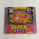 KIRBYS BLOCK BALL (USA) Game Boy / GameBoy GB replacement Label