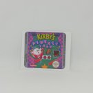KIRBYS PINBALL LAND (FAH) Game Boy / GameBoy GB replacement Label