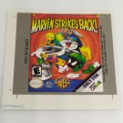 MARVIN STRIKE BACK (USA) Game Boy / GameBoy GB replacement Label