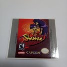 SHANTAE (USA) Game Boy / GameBoy COLOR GBC GB replacement Label