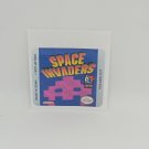 SPACE INVADERS (USA) Game Boy / GameBoy GB replacement Label