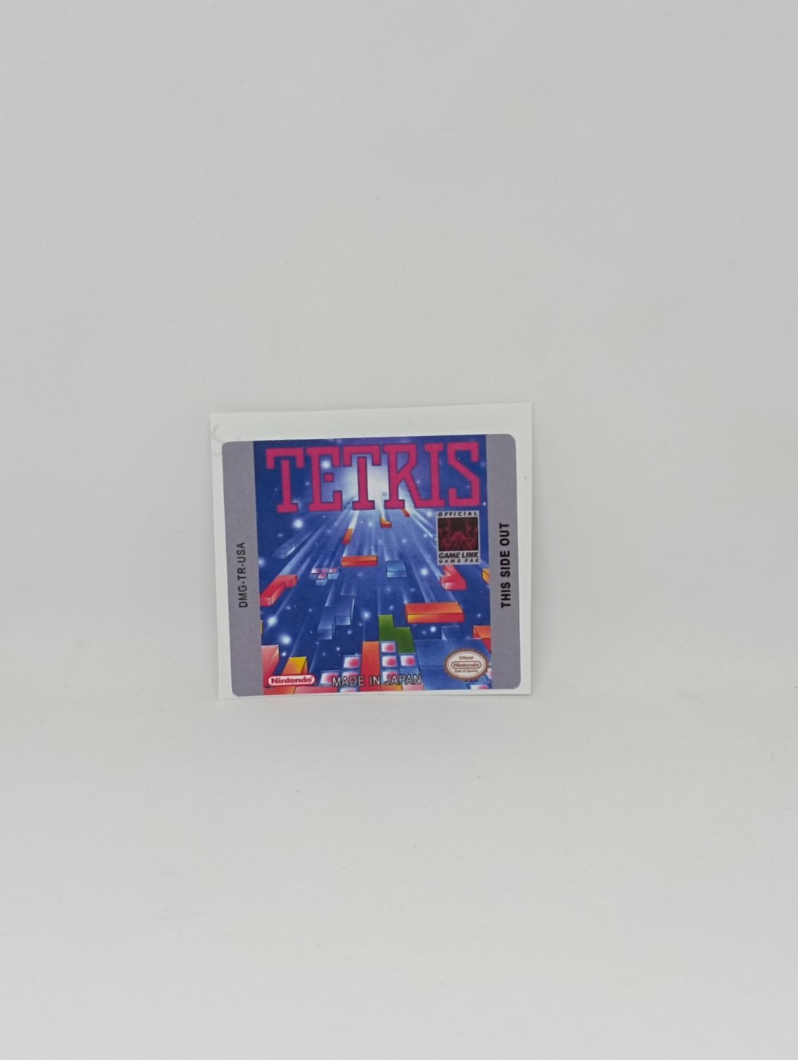 TETRIS (USA) Game Boy / GameBoy GB replacement Label