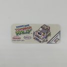 TOP GEAR RALLY (UKV) Game Boy / GameBoy COLOR GBC GB replacement Label