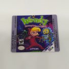 WENDY EVERY WITCH WAY (EUR) Game Boy / GameBoy COLOR GBC GB replacement Label
