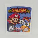 SUPER SMASH BROS (USA) Nintendo 64 N64 replacement Label Decal