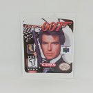 GOLDENEYE 007 (USA) Nintendo 64 N64 replacement Label Decal