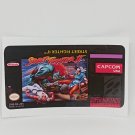 STREET FIGHTER 2 Super Nintendo SNES replacement Label Decal