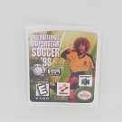 INTERNATIONAL SUPERSTAR SOCCER 98 (USA) Nintendo 64 N64 replacement Label Decal