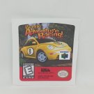 BEETLE ADVENTURE RACING (USA) Nintendo 64 N64 replacement Label Decal
