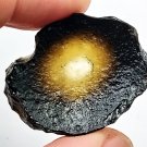 S08533 : Super Rare Concave Lens Shape Collectible Indochinite Tektite