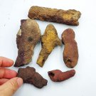 P0694 : Rare Beach-Found Fulgurite: Lightning Strike Glass from Krabi, Thailand