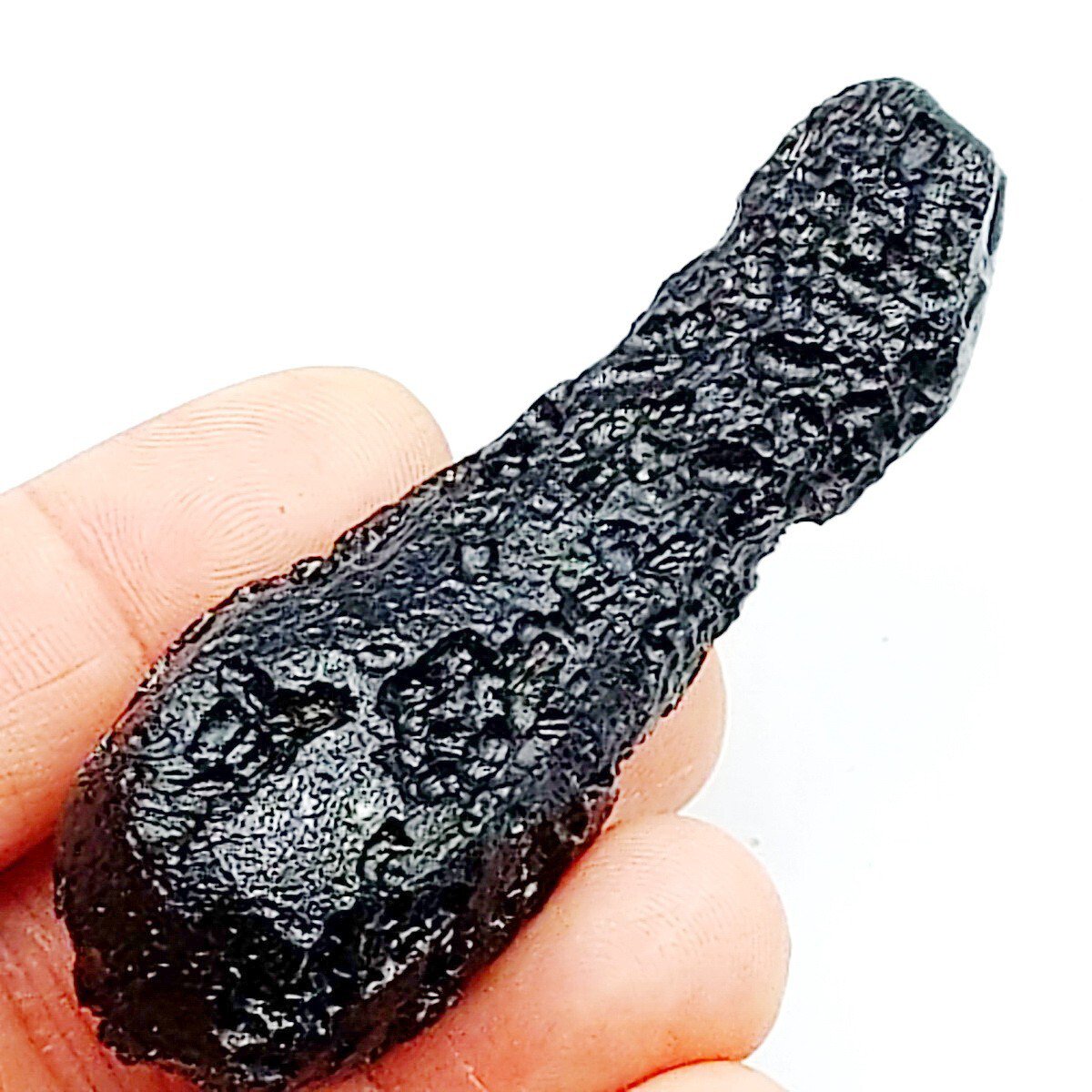 P1057 : Anda Skin Museum Grade  Indochinite Tektite (47g) Meteorite Rare Collectible