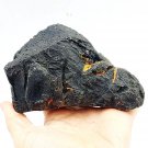 ST8065 : Big Muong Nong Tektite (591g) Layered Impact Glass Specimen - 100% Museum Grade