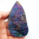 P0418 : Big Premium Leklai Natural Stone Rainbow 7 Color 359g Thai Amulet Powerful Luck