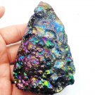 P0696 : Big Premium Leklai Natural Stone Rainbow 7 Color 615g Thai Amulet Powerful Luck