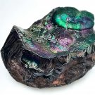 S00864 : Premium Leklai Natural Stone Rainbow 7 Color 70.8g-Thai Amulet Powerful Luck