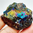 S00839 : Premium Leklai Natural Stone Rainbow 7 Color 117.4g-Thai Amulet Powerful Luck