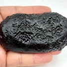 P0565 : Big Indochinite Tektite (160g) - Authentic Indochinite Glass Meteorite from Thailand