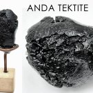 P0461 : Anda Skin Indochinite Tektite (34.1g) Meteorite Rare Collectible