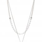 Shell Shaped Metal Kst Summer Layered Necklace